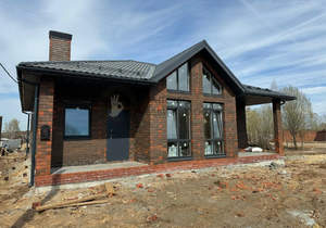 Дом 120м&sup2;, 1-этажный, участок 5 сот.  