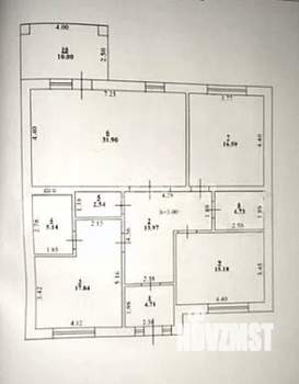 Дом 130м², 1-этажный, участок 6 сот.  