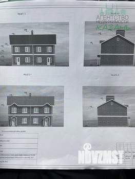 Таунхаус 124м&sup2;, 2-этажный, участок 3 сот.  