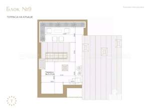 Таунхаус 156м&sup2;, 2-этажный, участок 2 сот.  