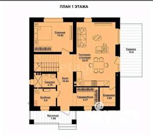 Дом 200м², 2-этажный, участок 4 сот.  