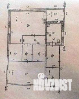 Дом 68м&sup2;, 1-этажный, участок 4 сот.  