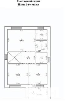 Дом 137м&sup2;, 2-этажный, участок 5 сот.  
