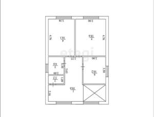 Дом 167м², 2-этажный, участок 5 сот.  