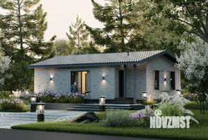 Дом 78м&sup2;, 1-этажный, участок 10 сот.  