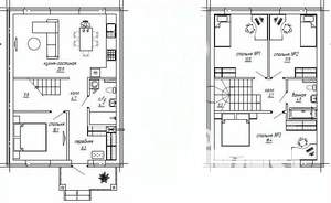 Дом 120м², 2-этажный, участок 5 сот.  