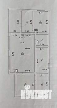 Дом 102м², 1-этажный, участок 9 сот.  