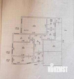 Дом 112м², 1-этажный, участок 3 сот.  