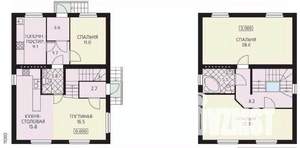 Дом 200м², 3-этажный, участок 4 сот.  