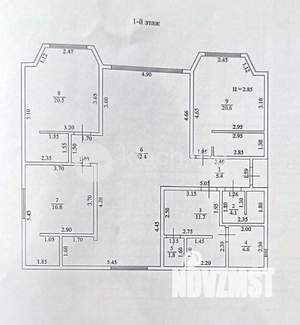 Дом 147м², 1-этажный, участок 6 сот.  