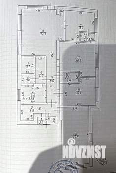 Дом 162м², 1-этажный, участок 6 сот.  