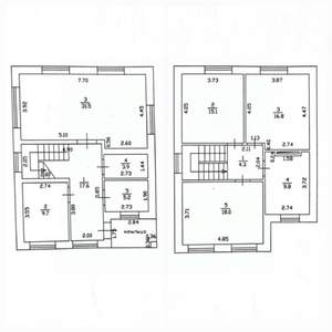 Коттедж 195м², 2-этажный, участок 5 сот.  