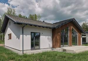 Дом 110м&sup2;, 1-этажный, участок 10 сот.  