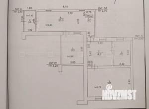 Дом 77м&sup2;, 1-этажный, участок 3 сот.  