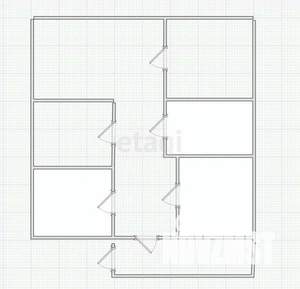 Дом 75м², 1-этажный, участок 5 сот.  