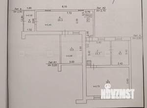 Дом 77м&sup2;, 1-этажный, участок 3 сот.  