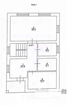 Дом 170м², 2-этажный, участок 5 сот.  