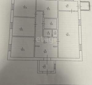 Дача 139м², 1-этажный, участок 10 сот.  