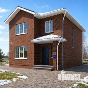 Дом 140м&sup2;, 2-этажный, участок 6 сот.  