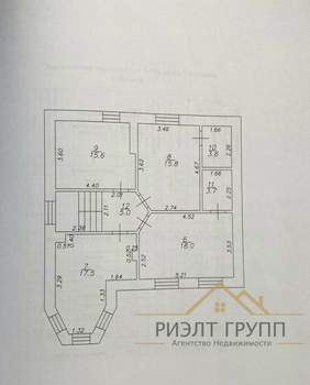 Дом 161м², 2-этажный, участок 5 сот.  