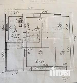 Дом 86м², 1-этажный, участок 7 сот.  