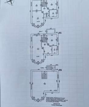 Дом 244м², 3-этажный, участок 7 сот.  