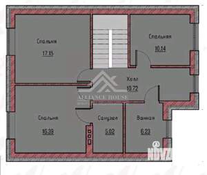 Дом 160м², 2-этажный, участок 7 сот.  