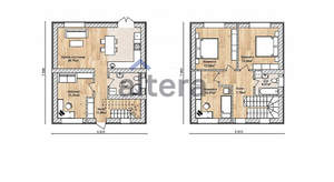 Дом 130м², 2-этажный, участок 5 сот.  