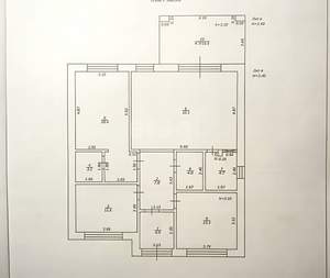 Дом 123м&sup2;, 1-этажный, участок 6 сот.  