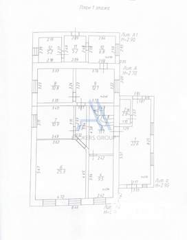 Дом 240м², 2-этажный, участок 10 сот.  