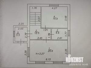Коттедж 112м², 2-этажный, участок 5 сот.  