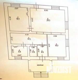 Дом 202м², 2-этажный, участок 6 сот.  