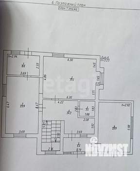 Дом 233м², 2-этажный, участок 5 сот.  