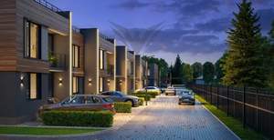 Дом 136м&sup2;, 2-этажный, участок 3 сот.  