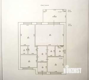 Дом 123м&sup2;, 1-этажный, участок 6 сот.  