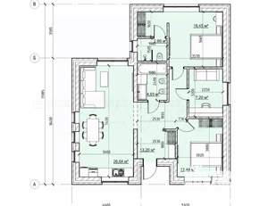 Дом 101м&sup2;, 1-этажный, участок 10 сот.  