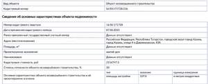 Дом 107м², 1-этажный, участок 0 сот.  