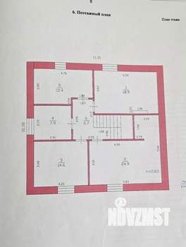 Дом 180м², 2-этажный, участок 10 сот.  