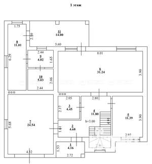 Дом 190м&sup2;, 2-этажный, участок 5 сот.  