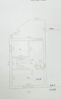Дом 185м², 2-этажный, участок 5 сот.  