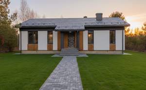 Дом 101м&sup2;, 1-этажный, участок 10 сот.  