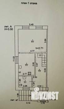 Дом 193м&sup2;, 2-этажный, участок 6 сот.  