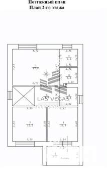 Дом 137м², 2-этажный, участок 5 сот.  
