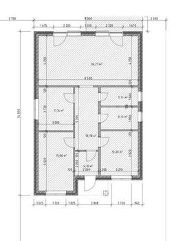 Дом 130м², 1-этажный, участок 5 сот.  