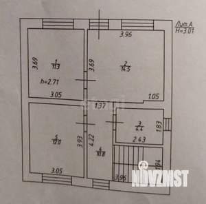 Дом 114м², 2-этажный, участок 7 сот.  