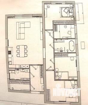 Дом 190м², 1-этажный, участок 5 сот.  