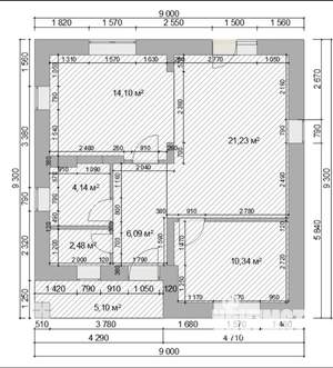 Коттедж 122м², 2-этажный, участок 4 сот.  