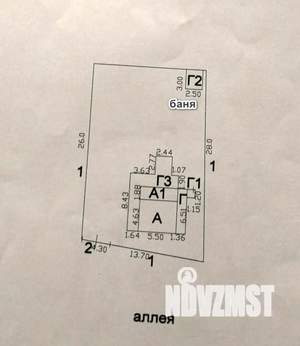 Дача 54м², 2-этажный, участок 5 сот.  
