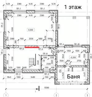 Дом 187м², 2-этажный, участок 6 сот.  