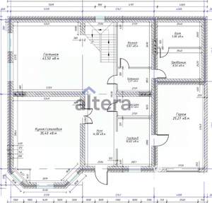 Дом 290м², 2-этажный, участок 7 сот.  